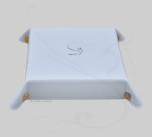 Load image into Gallery viewer, Handmade in Italy Desk Organizer in Genuine Leather for Modern Decor by Giovelli Design