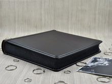 Carica l'immagine nel visualizzatore di Gallery, black keepsake scrapbook by Giovelli Design