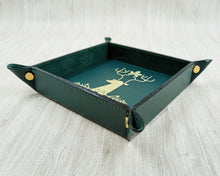 Carica l'immagine nel visualizzatore di Gallery, handmade in Italy true leather catchall tray by Giovelli Design