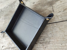 Load image into Gallery viewer, black leather pocket emptier by Giovelli Design