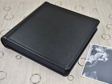 Carica l'immagine nel visualizzatore di Gallery, total black leather photo album by Giovelli Design