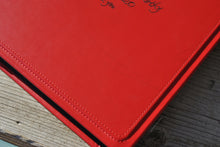 Carica l'immagine nel visualizzatore di Gallery, upholstered in true leather family album of memories by Giovelli Design