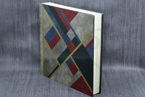 leather patchwork photo book by Giovelli Design