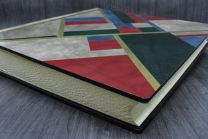 particular of an extraordinary ooak photo album by Giovelli Design