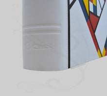 Carica l'immagine nel visualizzatore di Gallery, logo on the white spine of a photo album by Giovelli Design