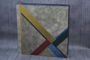 patchwork leather keepsake album by Giovelli Design