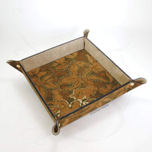 Carica l'immagine nel visualizzatore di Gallery, stylish suede leather storage tray by Giovelli Design