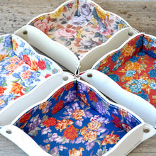 Load image into Gallery viewer, Faux Leather Pocket Emptier with Floral Motif by Giovelli Design
