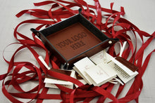 Carica l'immagine nel visualizzatore di Gallery, personalized brown leather valet tray