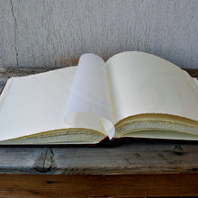 Load image into Gallery viewer, opened album with white pages by giovelli design
