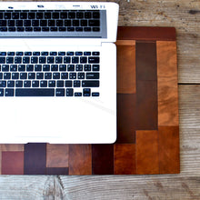 Load image into Gallery viewer, mosaic genuine leather Laptop safe by Giovelli Design