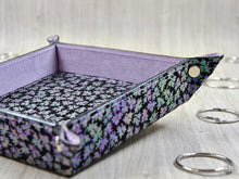 Load image into Gallery viewer, wonderful wisteria suede leather valet tray by Giovelli Design