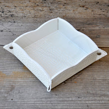 Load image into Gallery viewer, picture from above of a pearl white catchall by Giovelli Design
