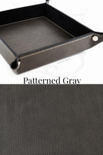 Carica l'immagine nel visualizzatore di Gallery, patterned gray catchall tray by Giovelli Design