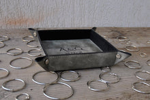 Load image into Gallery viewer, marble grey italian handmade leather catchall by Giovelli Design