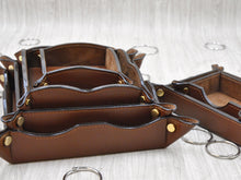 Carica l'immagine nel visualizzatore di Gallery, storage trays with non-openable studs handcrafted in Italy by Giovelli Design