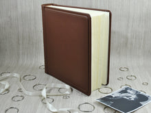 Load image into Gallery viewer, Stylish Family Keepsake Album Upholstered in Top-Grain Leather by Giovelli Design
