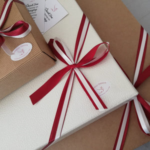 fancy packaging of giovelli design products ready to be shipped