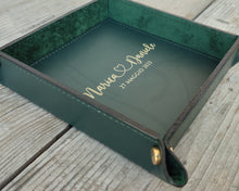 Load image into Gallery viewer, Green Pocket emptier with gold studs by Giovelli Design
