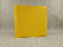 Load image into Gallery viewer, Custom Yellow Leather Photo Album by Giovelli Design
