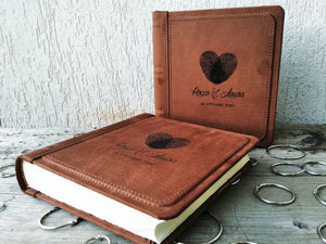 two small photo albums for parents by Giovelli Design