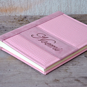 classy pink photo album for girl by Giovelli Design