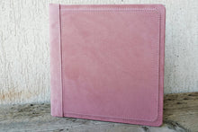 Carica l&#39;immagine nel visualizzatore di Gallery, pink suede fabric album by Giovelli Design
