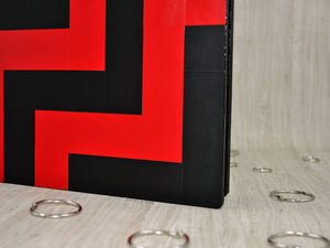 leather mosaic photo book by Giovelli Design