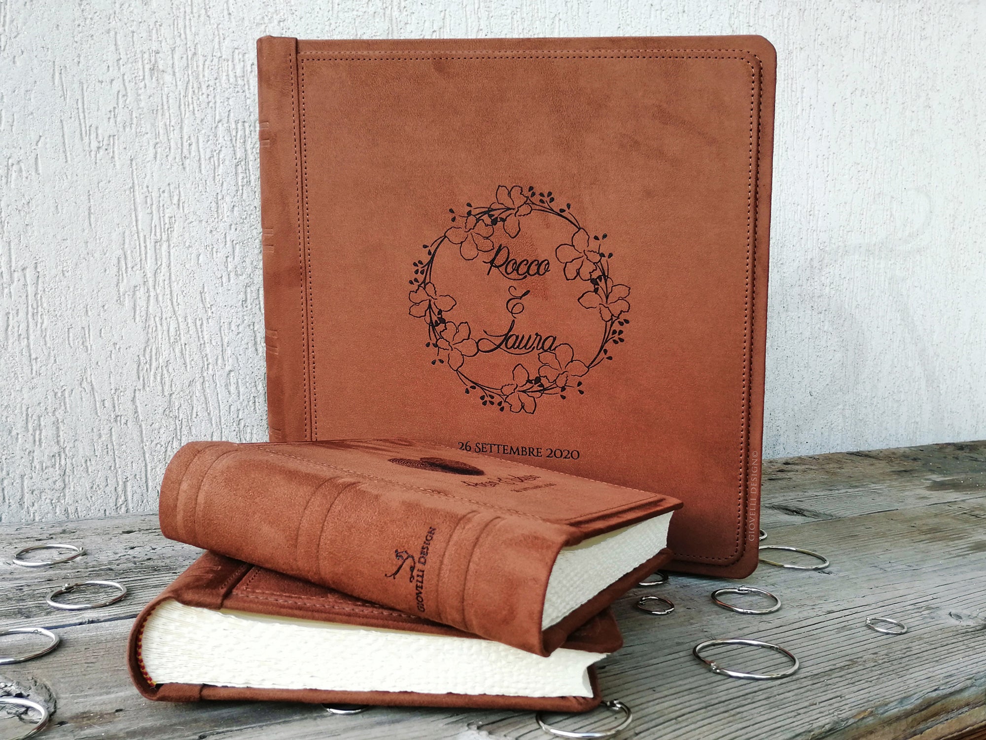 Album Fotografico Personalizzabile 80 Pagine - Scrapbook Bianco Per Matrimoni, Viaggi E Compleanni - Foto 13