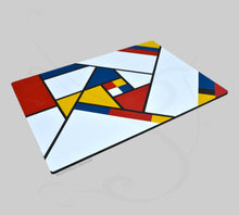 Carica l&#39;immagine nel visualizzatore di Gallery, multicolor angular desk pad by Giovelli Design
