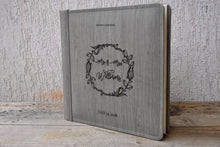 Load image into Gallery viewer, rustic grey wedding guestbook album by Giovelli Design
