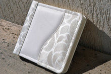 Load image into Gallery viewer, lovely shiny and glittering white non leather scrapbook by Giovelli Design
