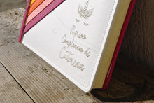 Load image into Gallery viewer, handmade in italy photo album personalized with a laser inscription by Giovelli Design
