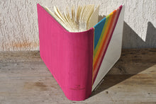 Load image into Gallery viewer, charming back and spine of a colorful album by Giovelli design
