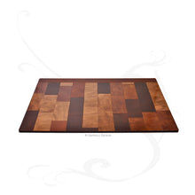 Carica l&#39;immagine nel visualizzatore di Gallery, Sleek Leather Desk Pad Brown Table Blotter for Laptop by Giovelli Design
