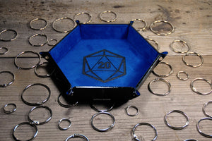 fancy dice tray for RPG board games by Giovelli Design