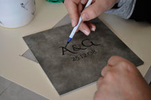 Load image into Gallery viewer, handmade refinement of a monogram by Giovelli Design
