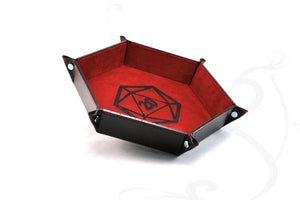 red dice tray by Giovelli Design