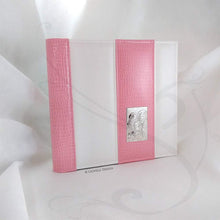 Load image into Gallery viewer, traditional baby girl photo album for christening by Giovelli Design
